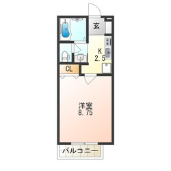 喜連瓜破駅 徒歩10分 2階の物件間取画像